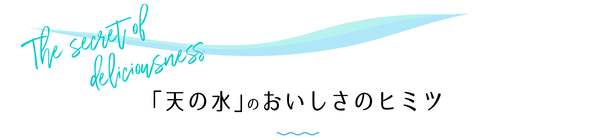 おいしさのヒミツ